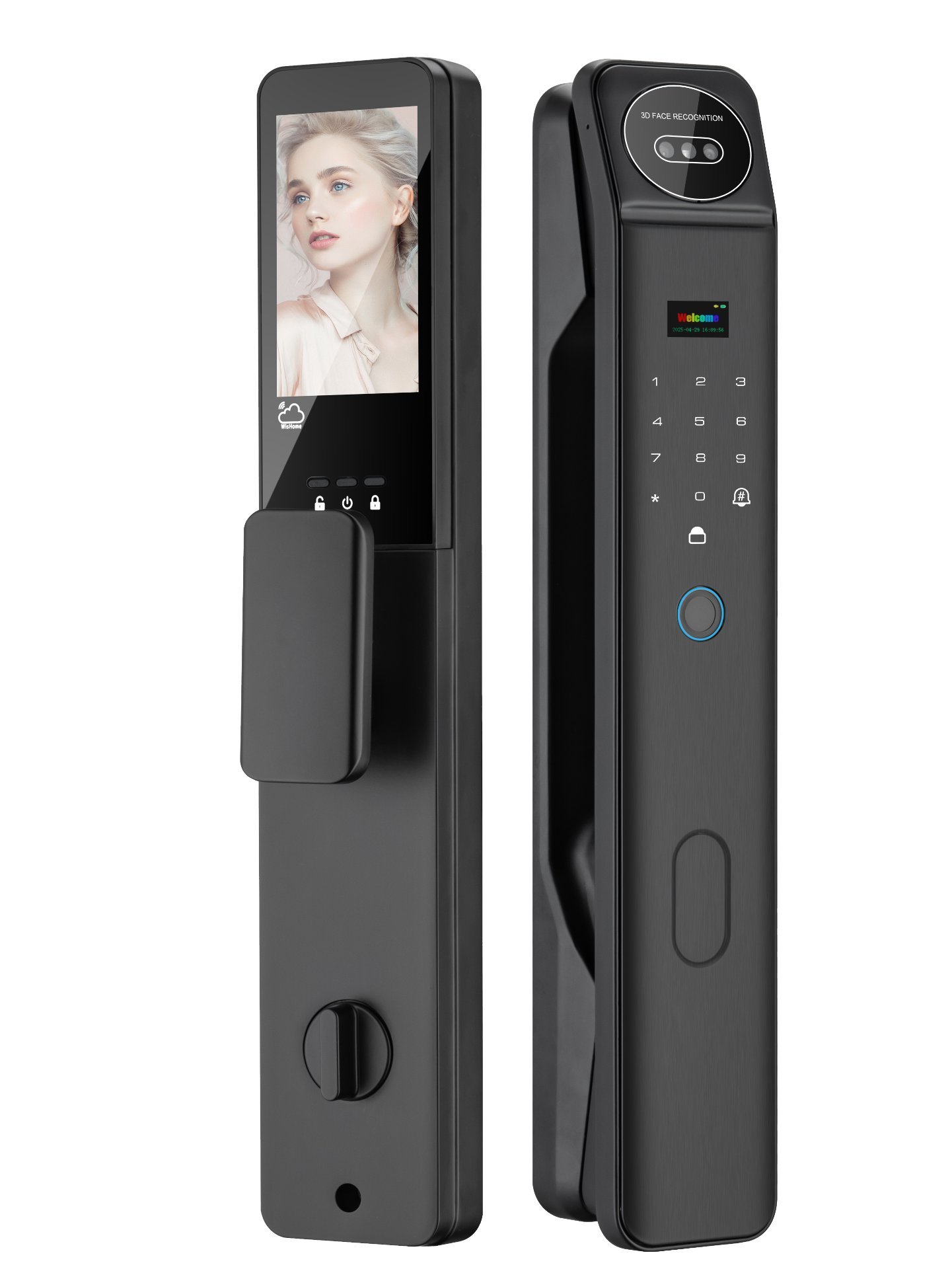 CaremLock DDL3 face recognition fully automatic smart lock