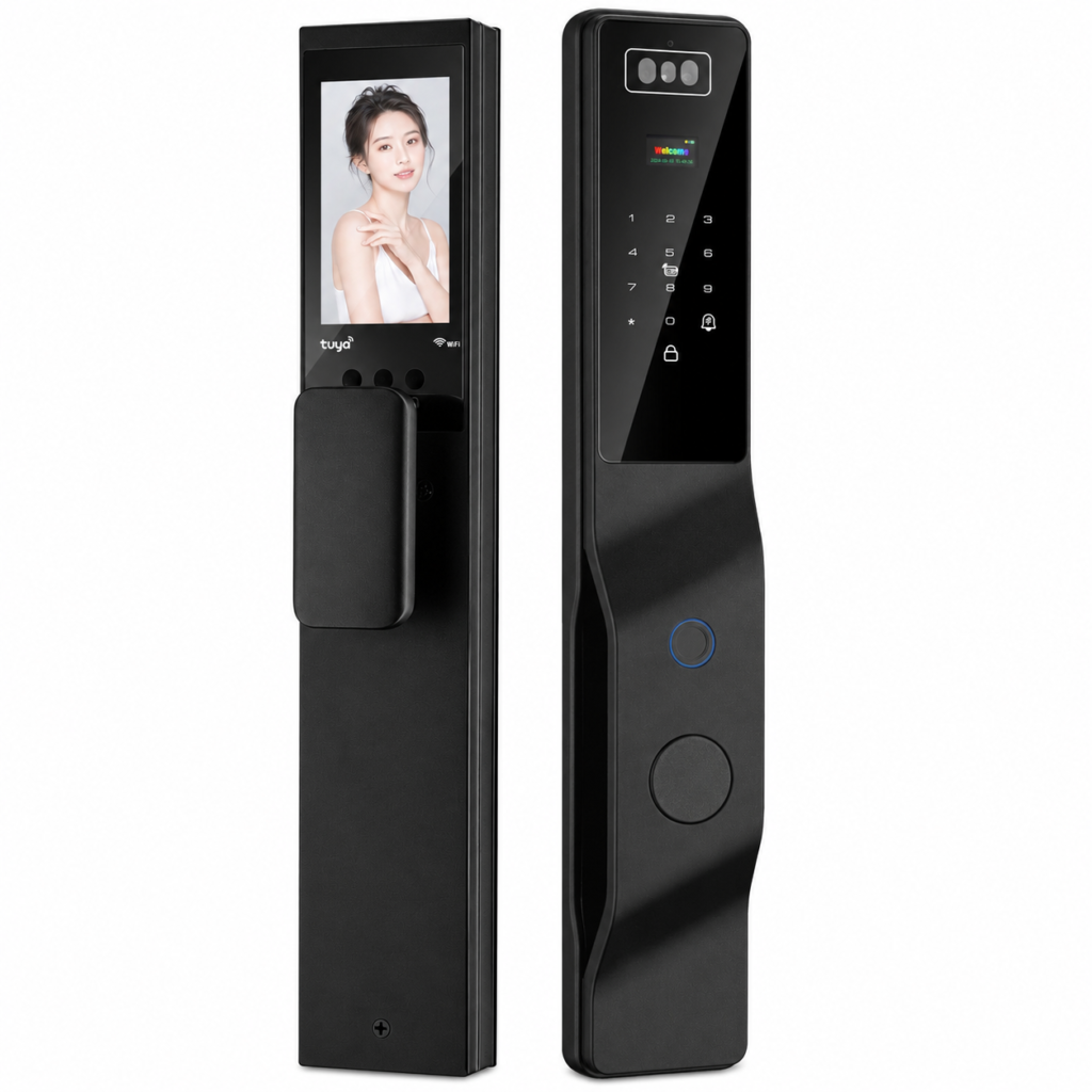 DDL9 facial recognition smart lock with active monitoring