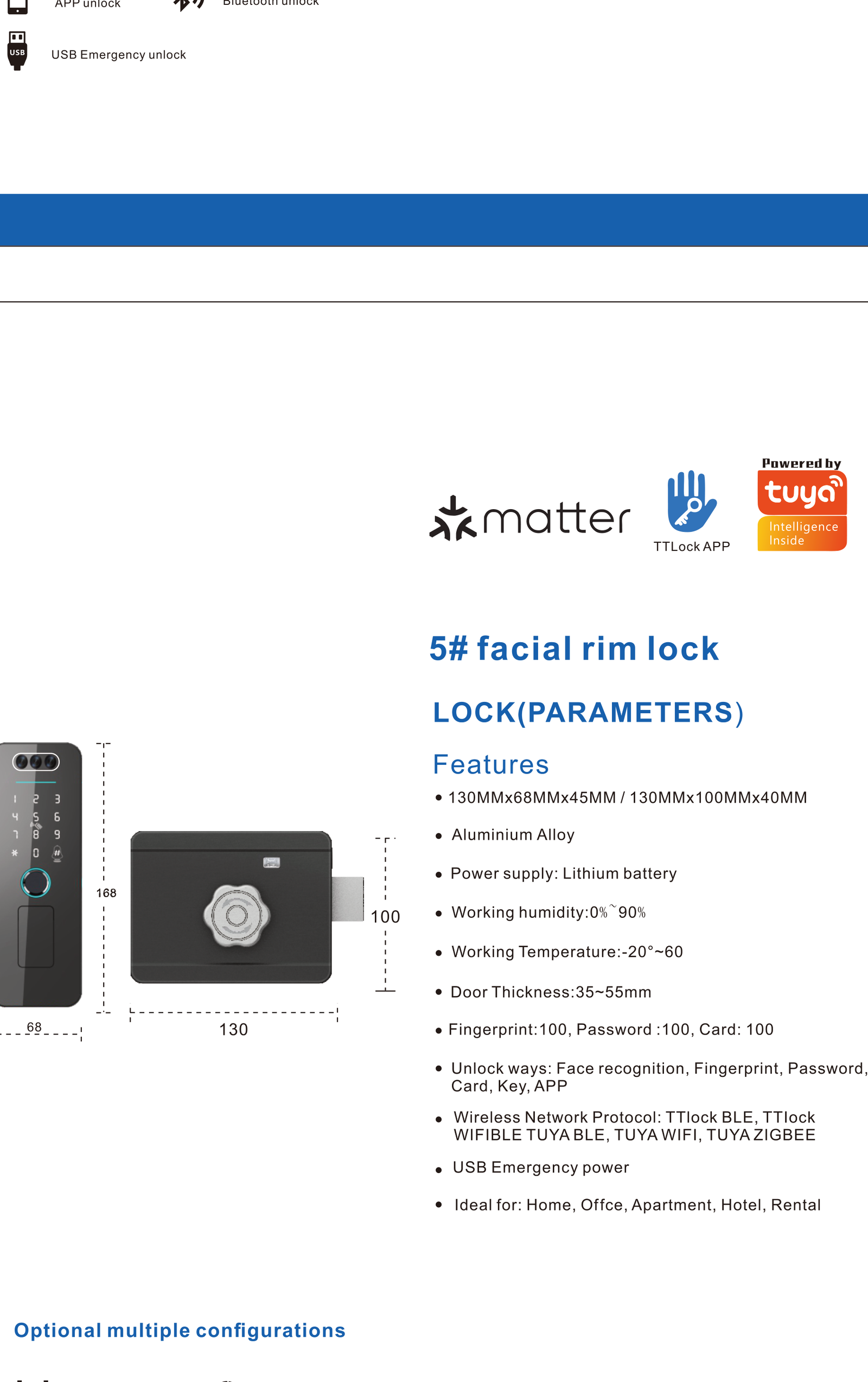 5# technical specifications