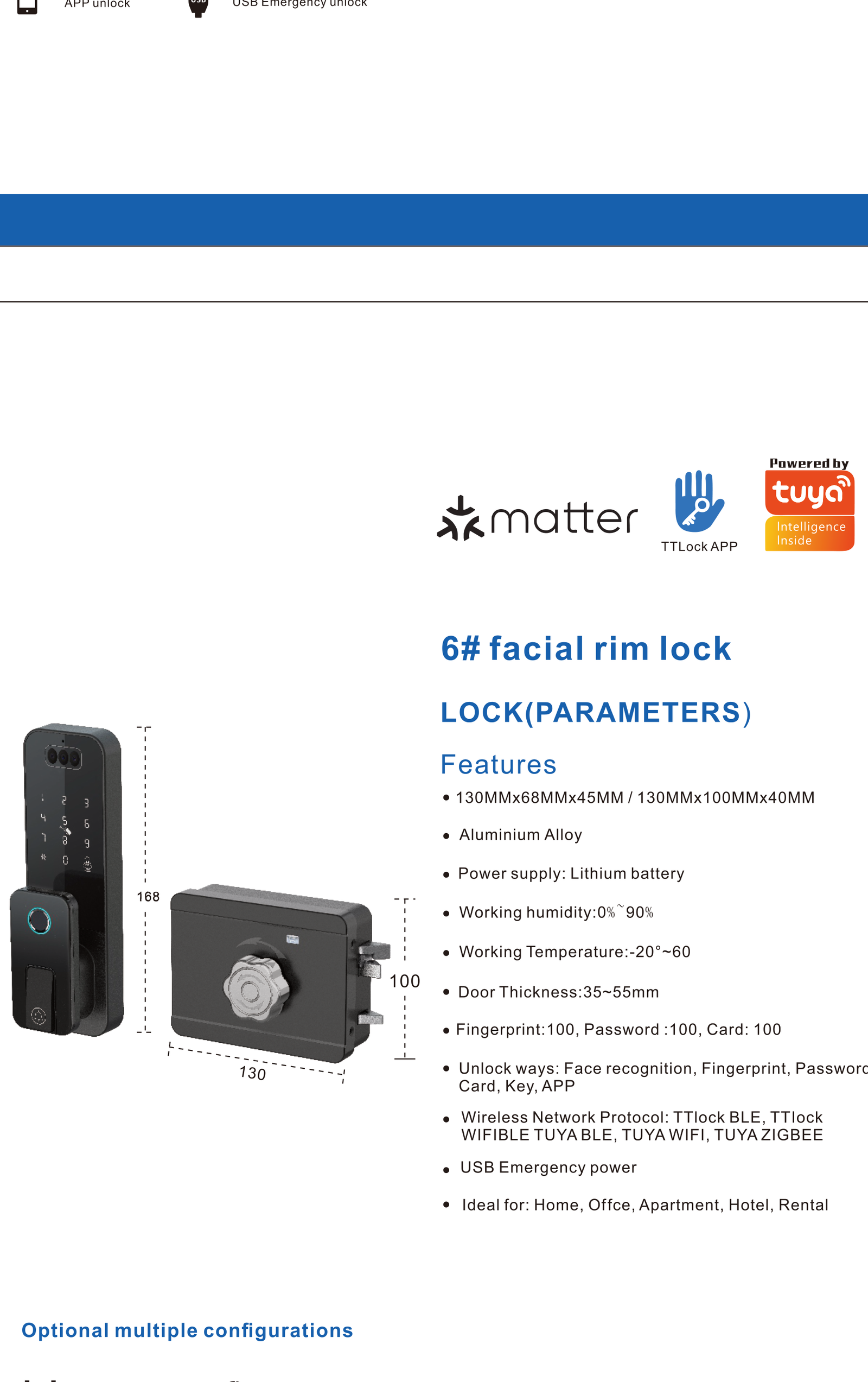 6# technical specifications